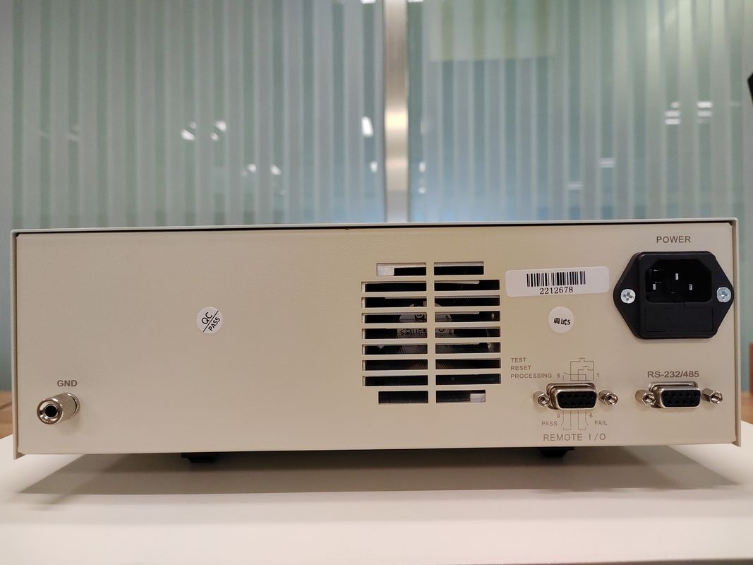 1uA Độ phân giải hiện tại Máy kiểm tra cách nhiệt điện áp cao Hi Pot Meter Với giao diện I/O