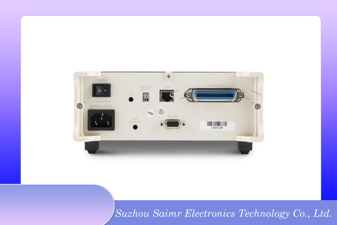 RS232 Interface Battery Voltage Tester với dây điện và bút thăm dò tùy chọn